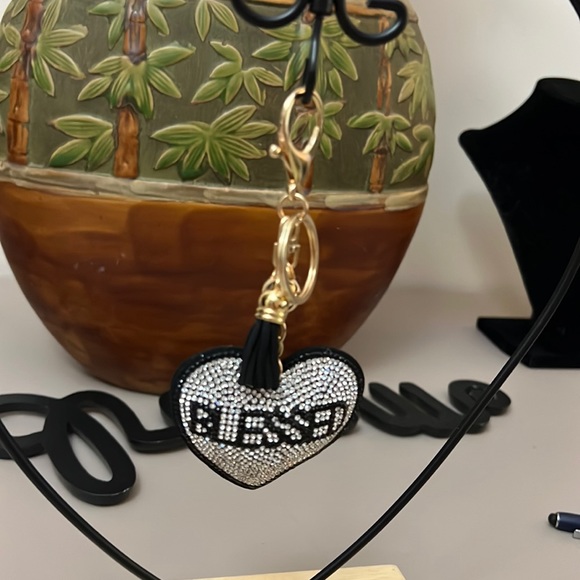 BLESSED bag charm or key chain - Picture 3 of 5